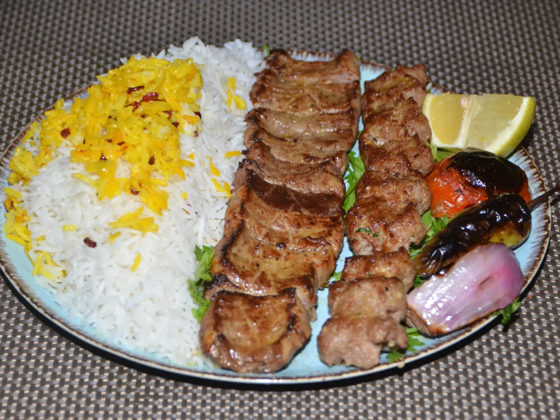 Ribs with Kebab